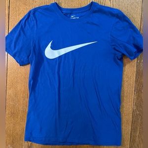 Men’s Nike Blue Short Sleeve Shirt